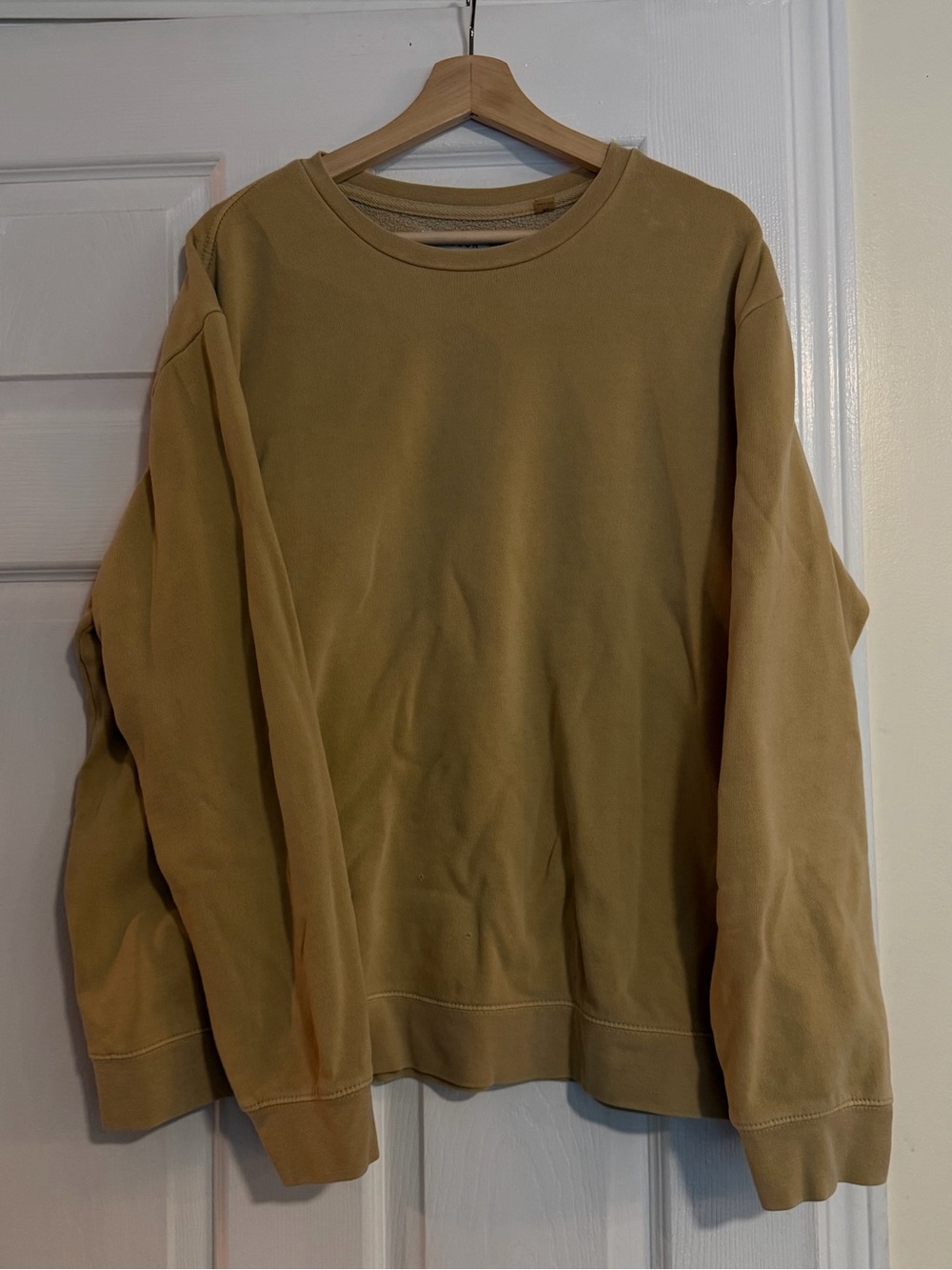 PacSun Women's Crewneck Mustard Yellow/Khaki